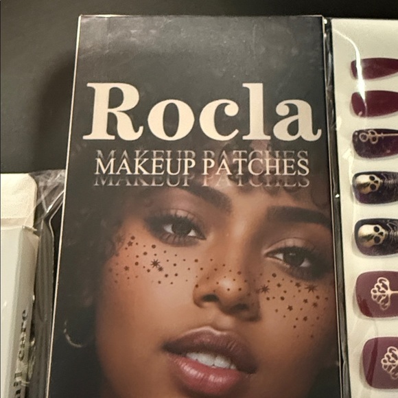 Rocla Makeup Patches and Halloween False Nails Set nwt. You get all 3! - Picture 3 of 4